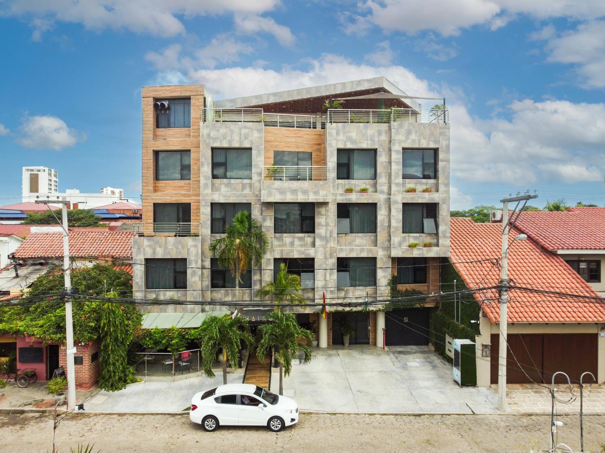 Chairu Eco Hotel ซานตาครูซเดอลาเซียร์รา ภายนอก รูปภาพ